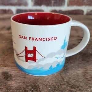 Starbucks San Francisco You Are Here Collection Coffee Mug 14oz